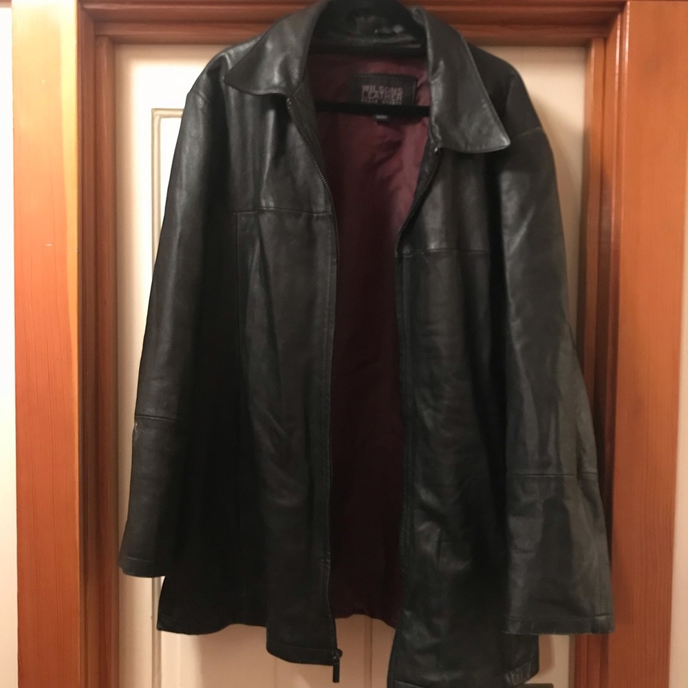 Long Leather Jacket